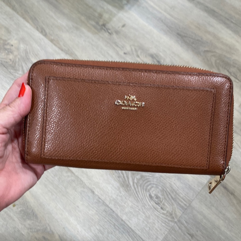 COACH Brown Leather Wallet